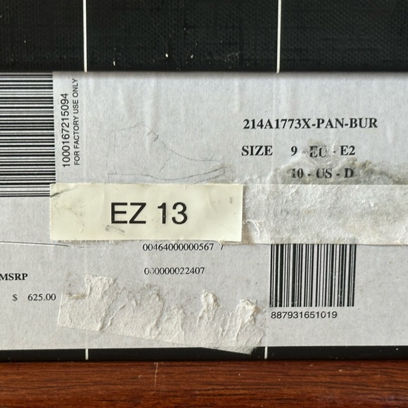 Ermenegildo Zegna Leather Lace Up Derby Dress Shoes - Picture 11 of 11